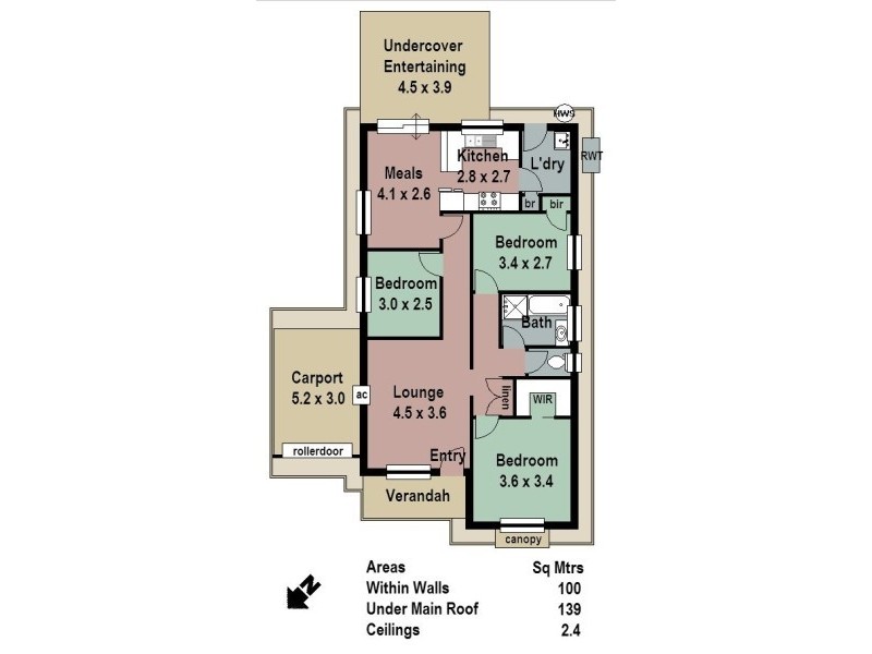 19A Gardenia Drive, Woodside SA 5244 Floorplan