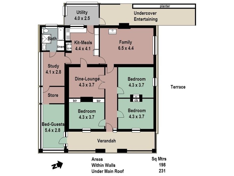 107 Onkaparinga Valley Road, Woodside SA 5244 Floorplan