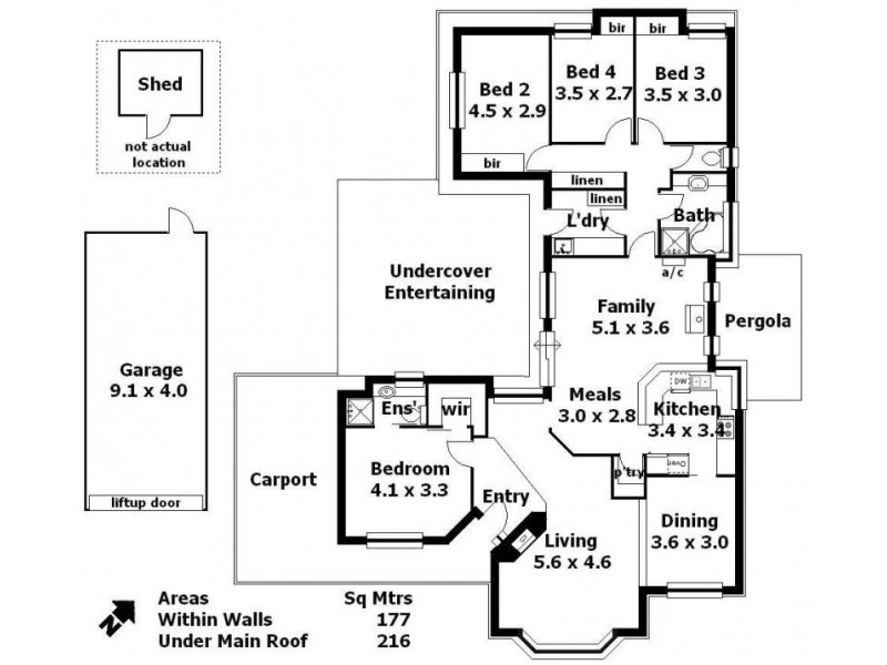 7 Lutana Grove, Balhannah SA 5242 Floorplan