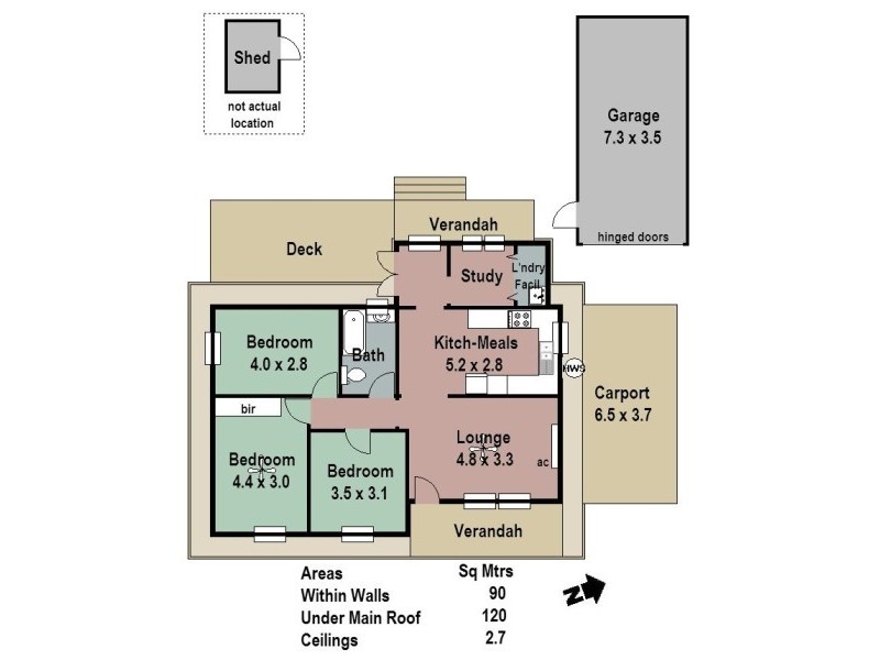 4 Fowler Street, Woodside SA 5244 Floorplan