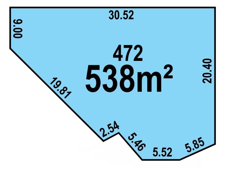 Lot 472 Mount Torrens Road, Lobethal SA 5241 Floorplan