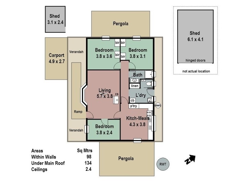 58 Nairne Road, Woodside SA 5244 Floorplan