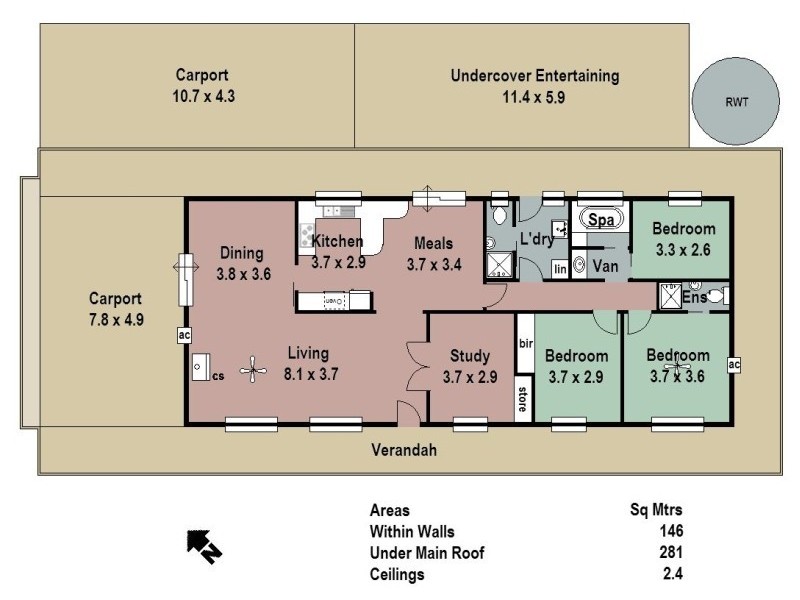 420 Retreat Valley Road, Gumeracha SA 5233 Floorplan