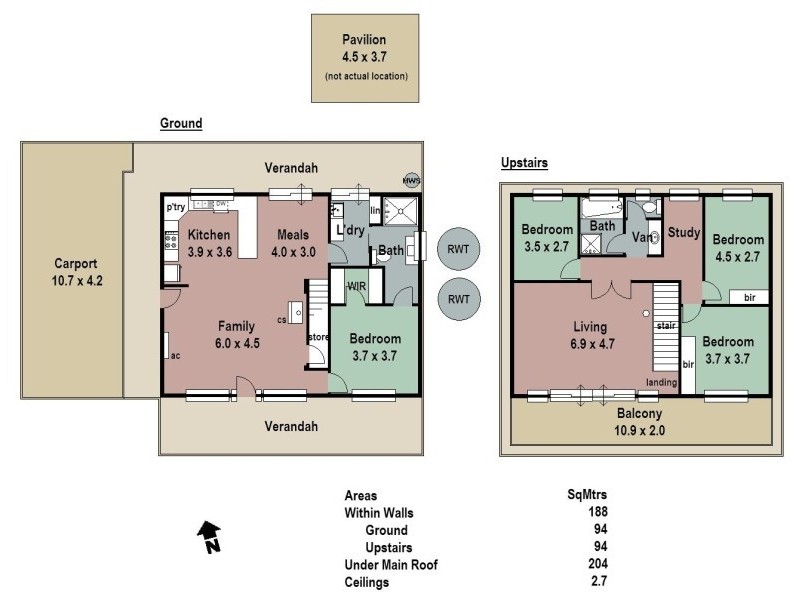 43 St Marks Drive, Woodside SA 5244 Floorplan
