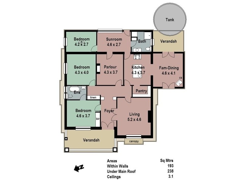 8 Main Street, Lobethal SA 5241 Floorplan