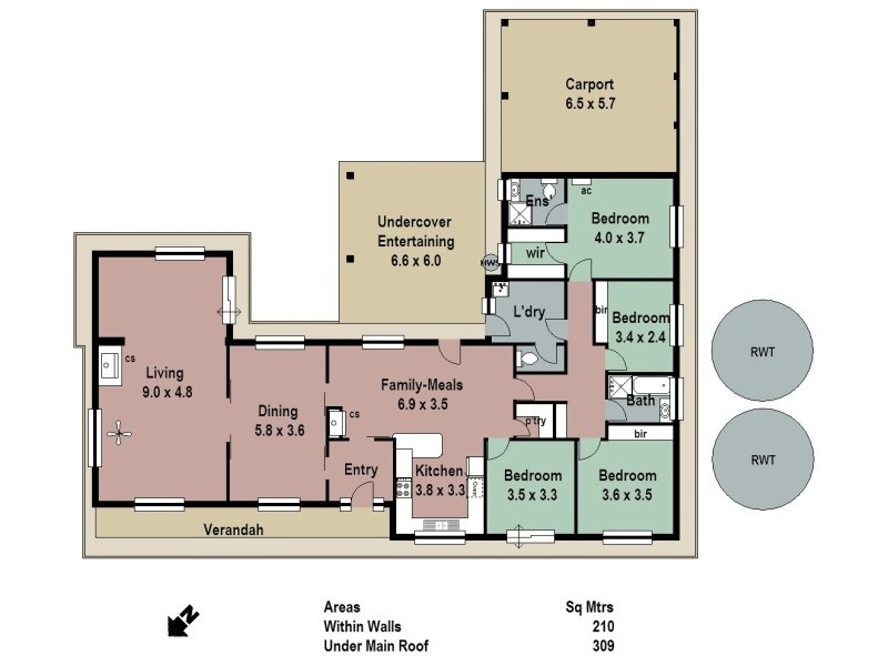 Lot 1, 10 Male Crescent, Hahndorf SA 5245 Floorplan