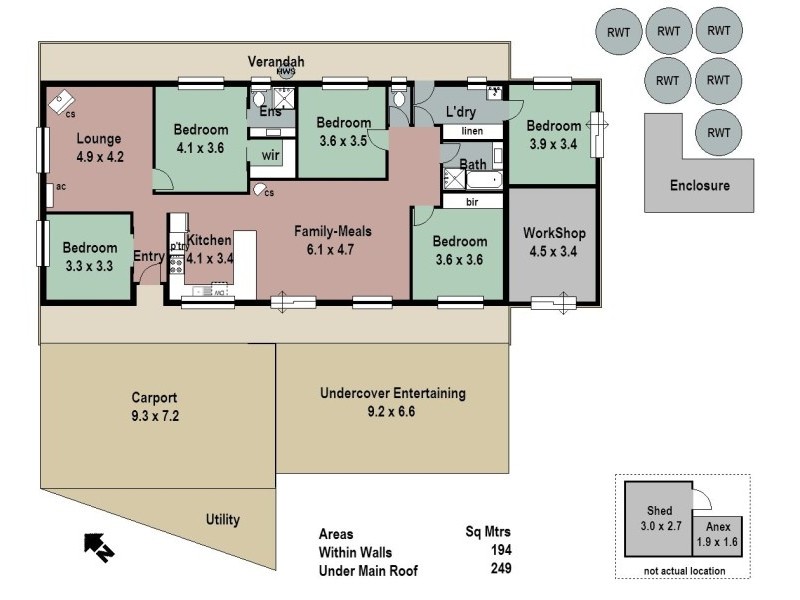 29 Fowler Street, Woodside SA 5244 Floorplan