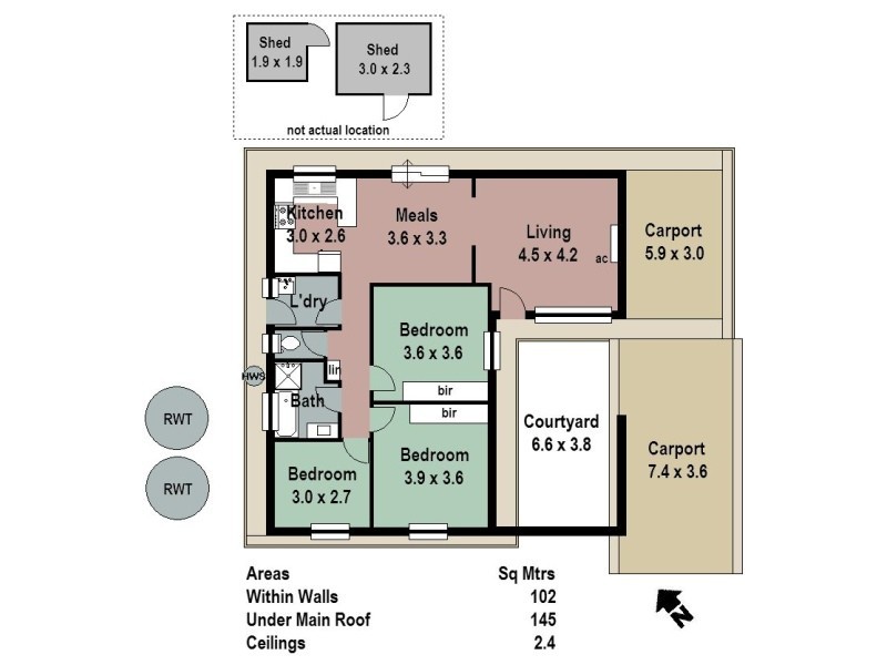 9 Corana Court, Balhannah SA 5242 Floorplan