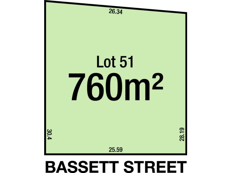 Allot 51 Bassett Street, Nairne SA 5252 Floorplan