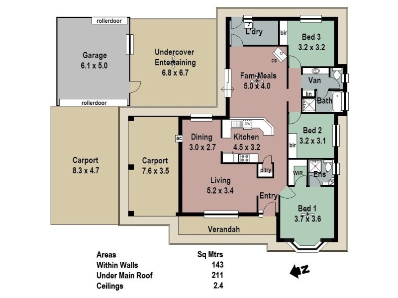 9 Gardenia Drive, Woodside SA 5244 Floorplan