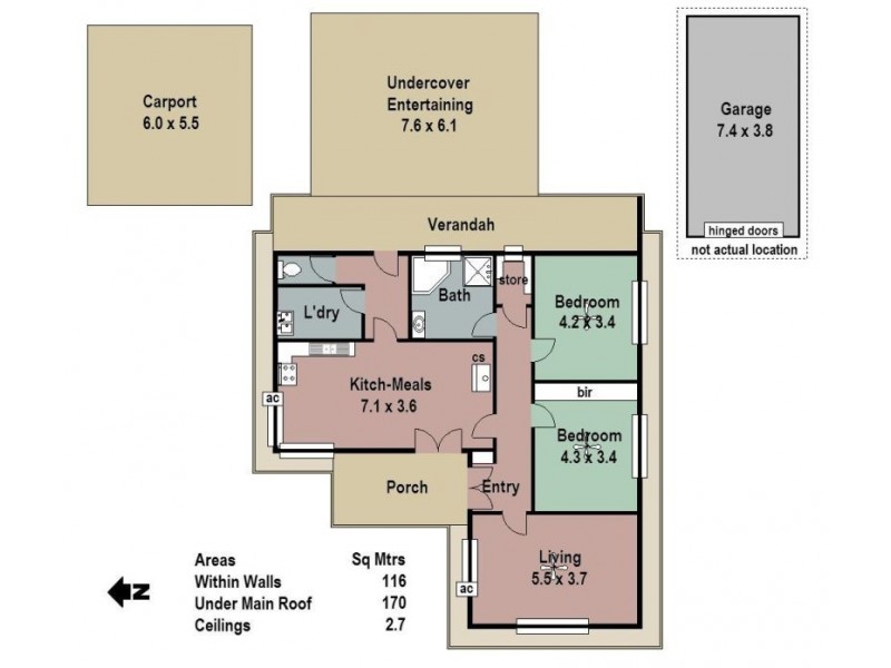 1 Union Street, Lobethal SA 5241 Floorplan