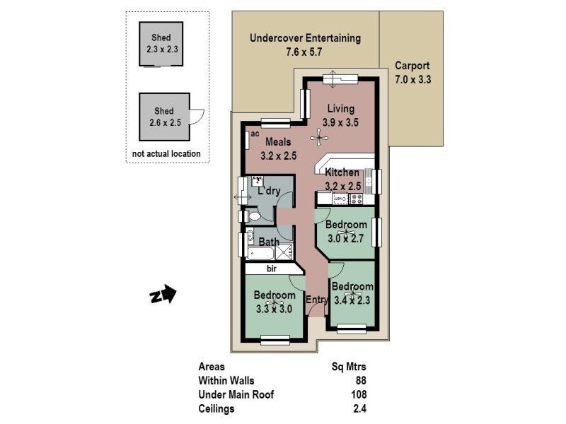 83A Grevillea Way, Woodside SA 5244 Floorplan