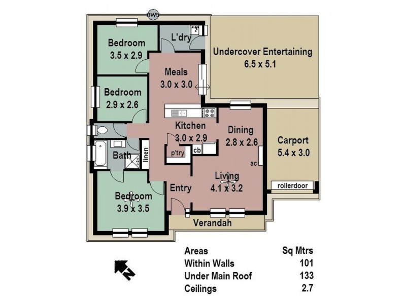 8 Elizabeth Street, Oakbank SA 5243 Floorplan