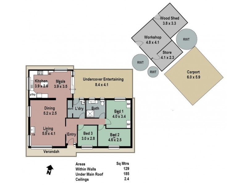 8 James Street, Balhannah SA 5242 Floorplan