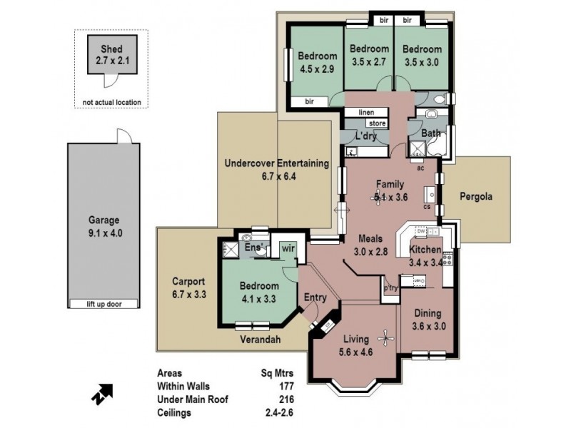 7 Lutana Grove, Balhannah SA 5242 Floorplan