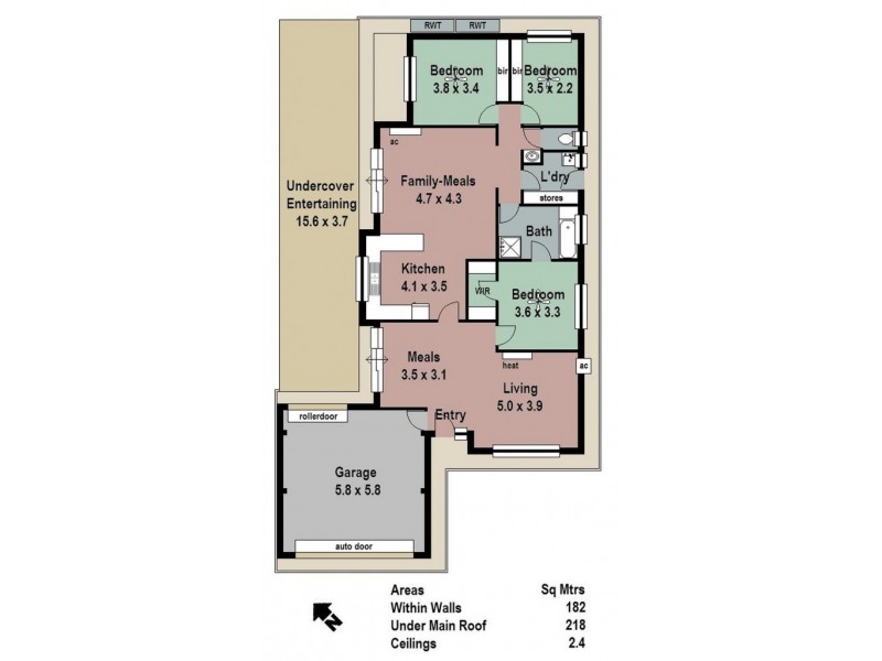 8 Valma Avenue, Hahndorf SA 5245 Floorplan