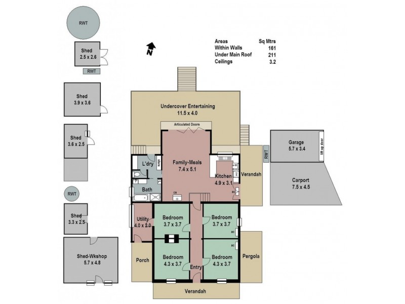 75 Onkaparinga Valley Road, Balhannah SA 5242 Floorplan