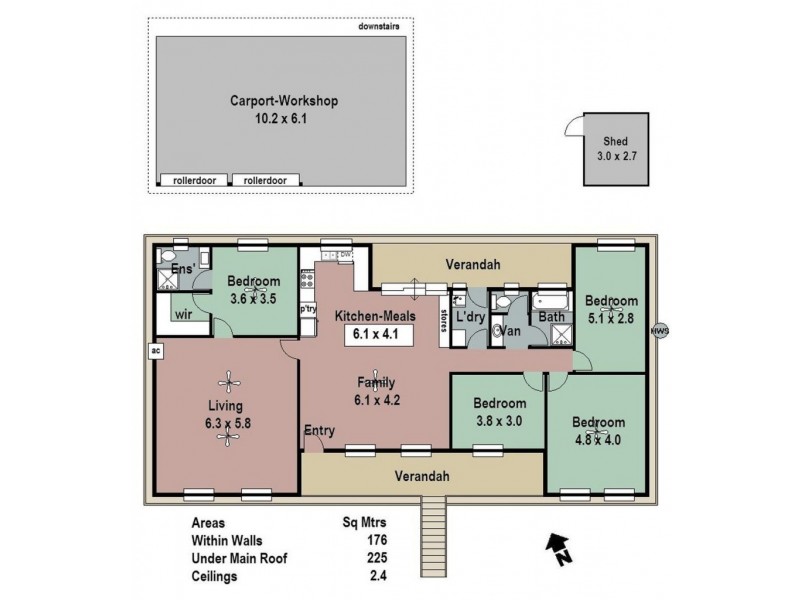 61 John Street, Woodside SA 5244 Floorplan