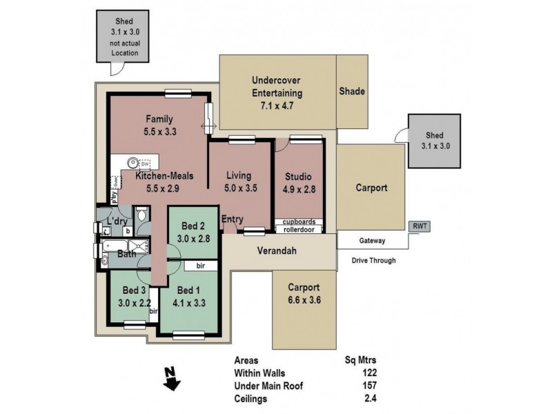107 Hurling Drive, Mount Barker SA 5251 Floorplan