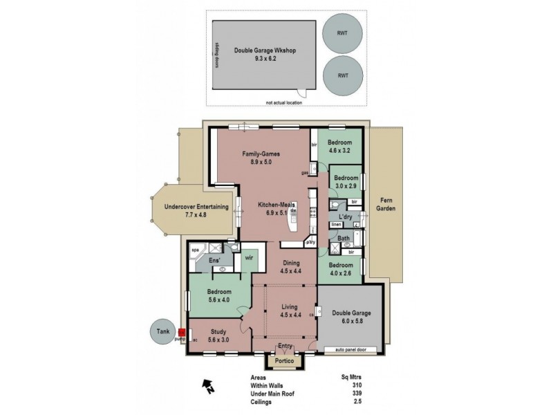 1 Turnbull Court, Woodside SA 5244 Floorplan