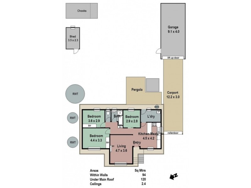7 Gale Street, Woodside SA 5244 Floorplan