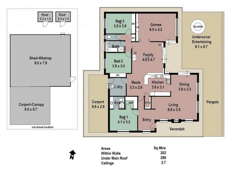 3 Sandy Waterhole Road, Charleston SA 5244 Floorplan