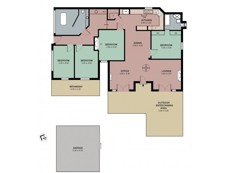 6A Station Road, Woodside SA 5244 Floorplan