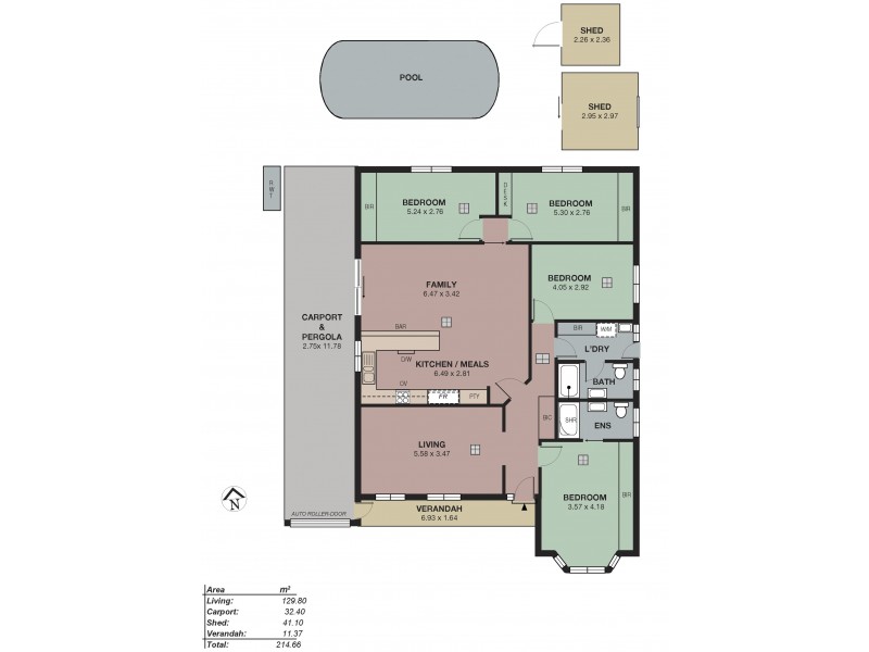 25 Craig Drive, Nairne SA 5252 Floorplan