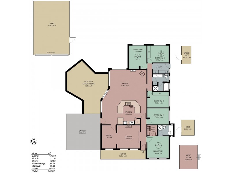 9 Sunningdale Court, Balhannah SA 5242 Floorplan