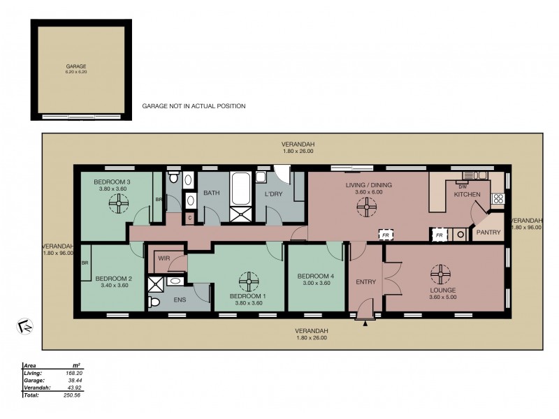 4 Ridge Road, Woodside SA 5244 Floorplan