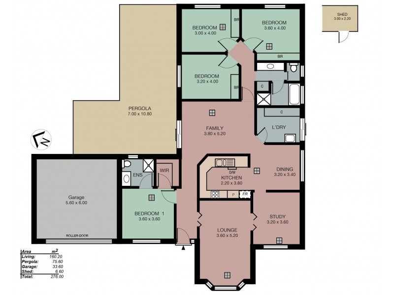 72 Megan Circuit, Nairne SA 5252 Floorplan