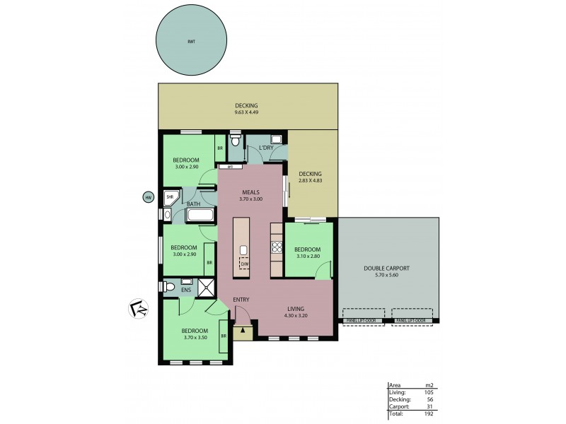 17/14 Hillman Drive, Nairne SA 5252 Floorplan