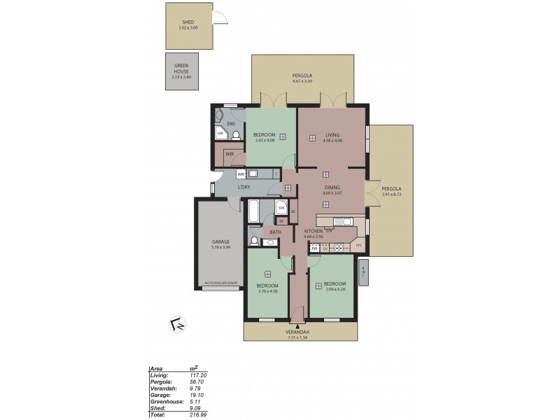 24 Edson Crescent, Littlehampton SA 5250 Floorplan