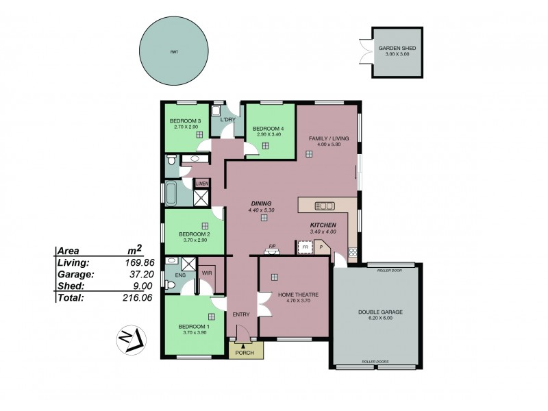 27 Nursery Road, Kanmantoo SA 5252 Floorplan