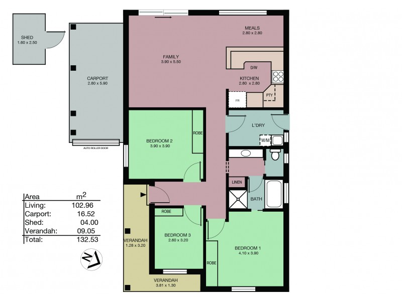 4 Adam Court, Nairne SA 5252 Floorplan