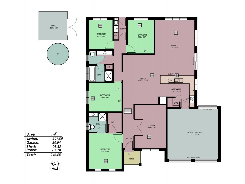 17 Hurling Drive, Mount Barker SA 5251 Floorplan
