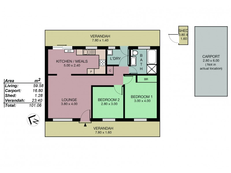 2/7 John Street, Woodside SA 5244 Floorplan