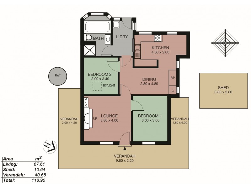 16 North Road, Nairne SA 5252 Floorplan