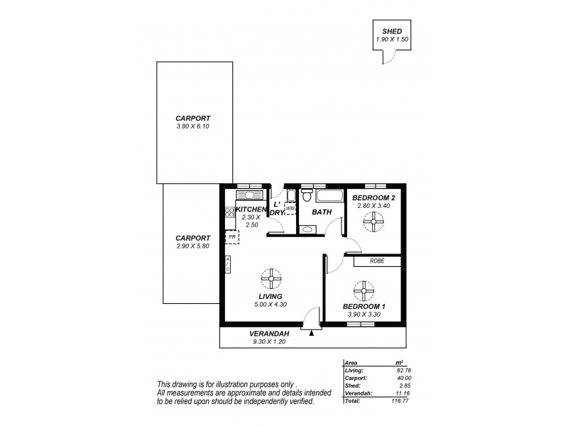 1/11 Gabb Court, Nairne SA 5252 Floorplan