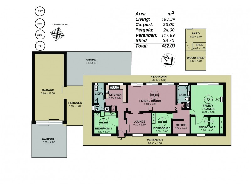 4 Hutchens Road, Woodside SA 5244 Floorplan