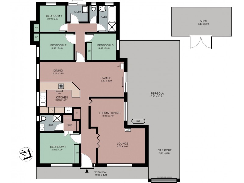 16 Elm Drive, Oakbank SA 5243 Floorplan