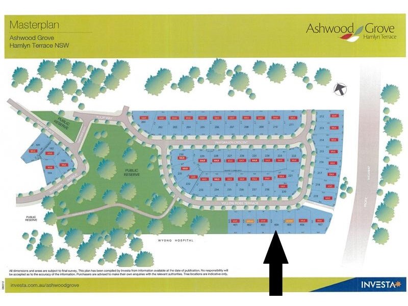 Lot 404 Yellow Rose Terrace, Hamlyn Terrace NSW 2259