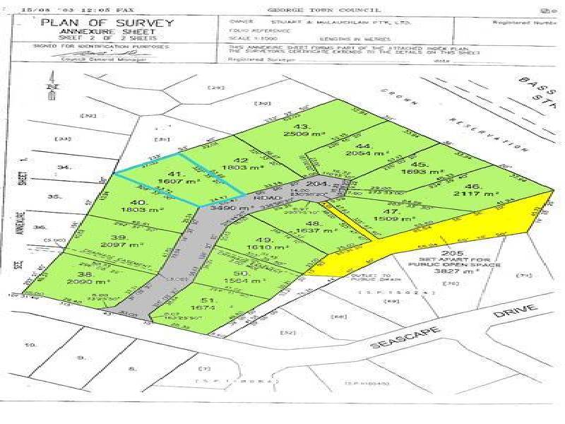 Lot 41 Ninth Island Drive, Lulworth TAS 7252