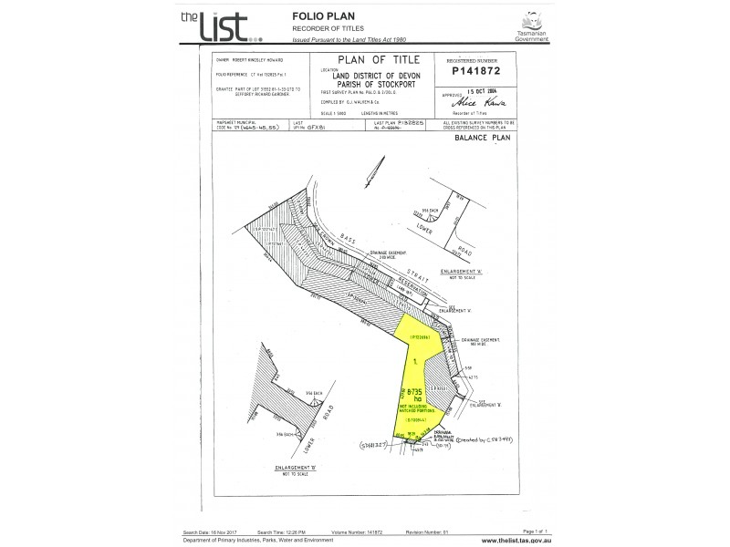 Lot 1 Top Road, Greens Beach TAS 7270
