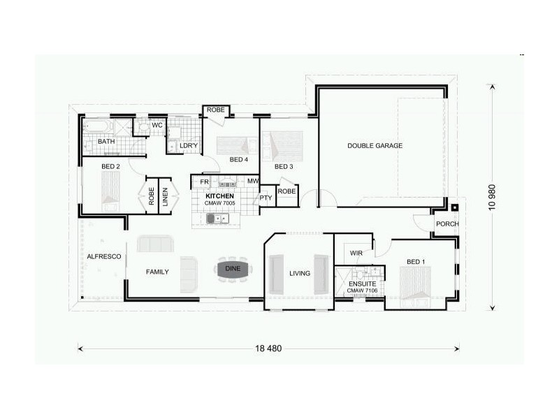 33 McLucas Crescent, Wondai QLD 4606 Floorplan
