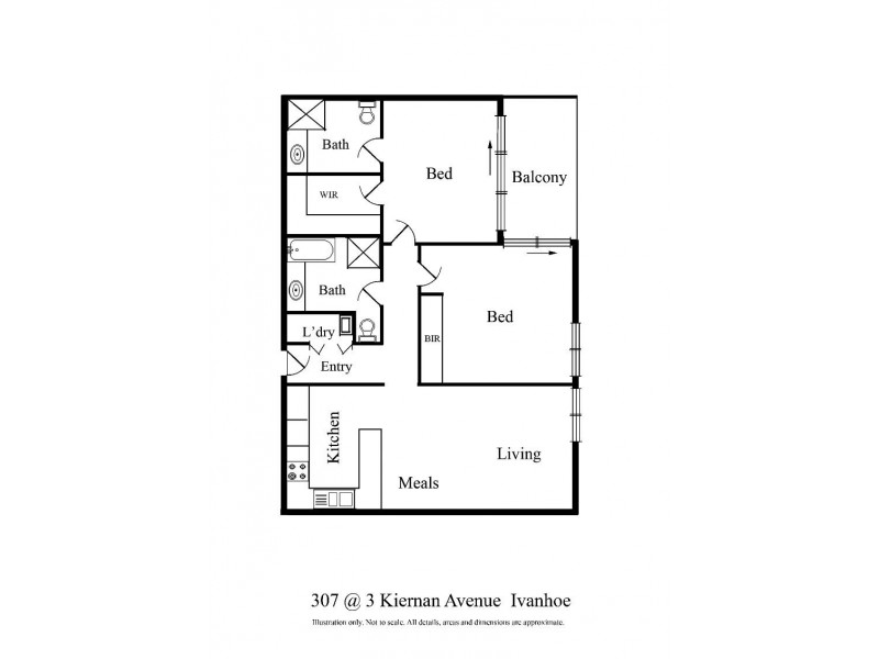 307/3 Kiernan Avenue, Ivanhoe VIC 3079
