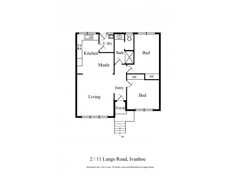 2/11 Langs Road, Ivanhoe VIC 3079 Floorplan