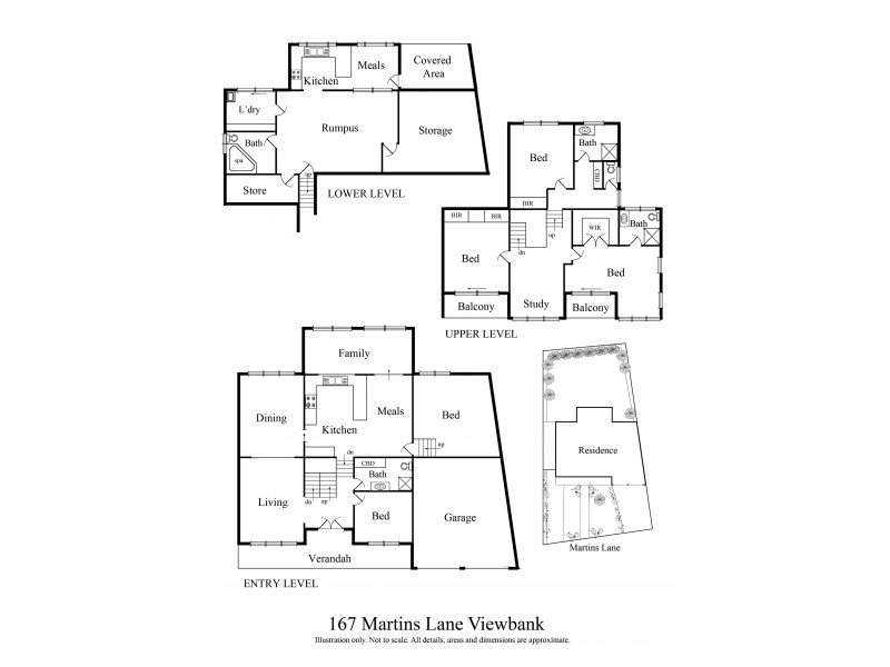 167 Martins Lane, Viewbank VIC 3084 Floorplan