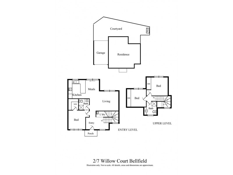 2/7 Willow Court, Bellfield VIC 3081 Floorplan