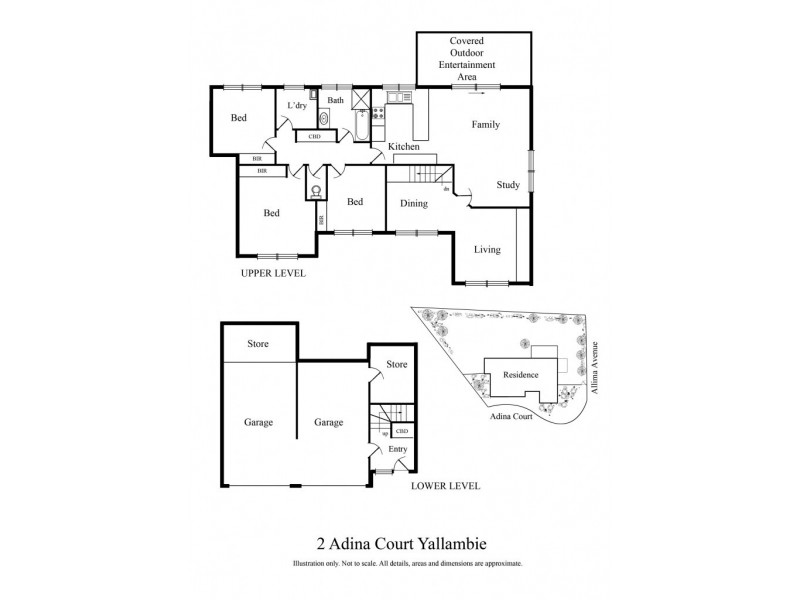 2 Adina Court, Yallambie VIC 3085 Floorplan